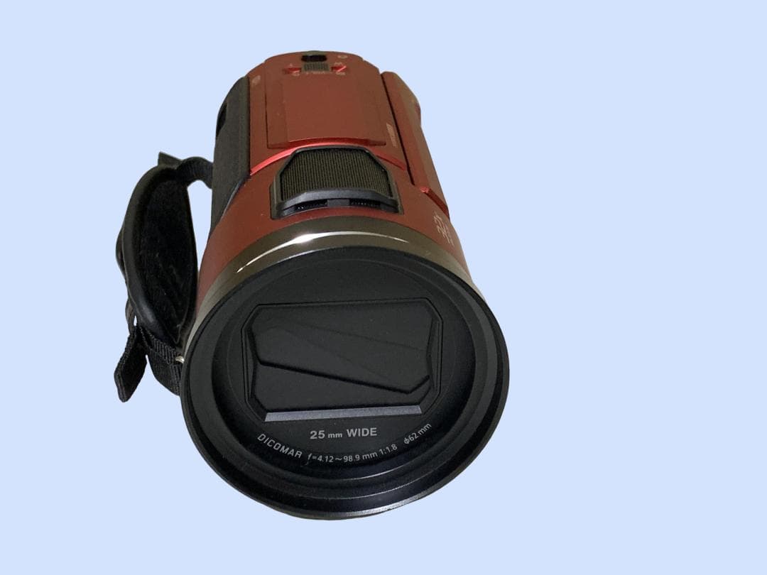 M6432 パナソニック 4K ビデオカメラ HC-VZX1M レッド