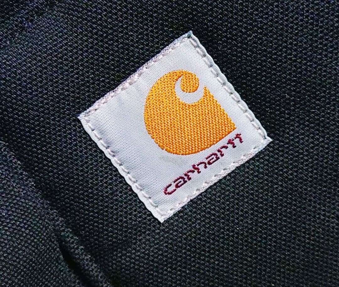 ⬛carhartt ダックベスト【黒】✨USED美品 Lsize