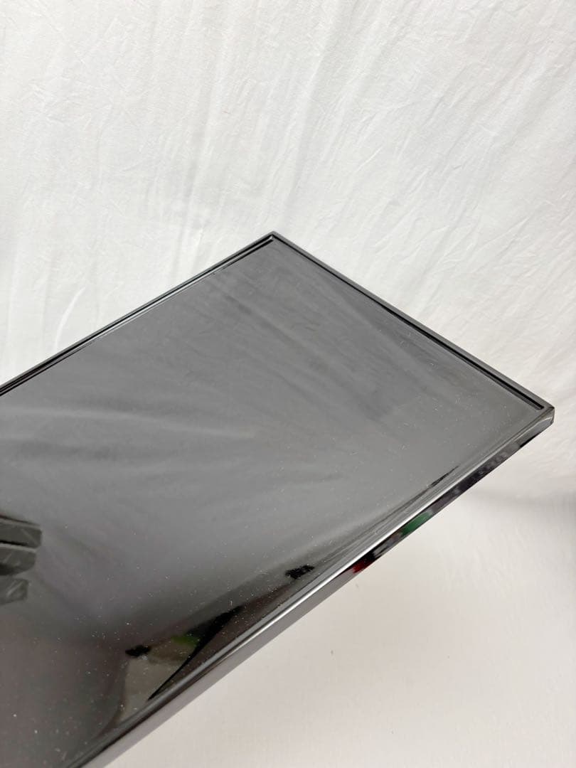 ほぼ未使用 懐石道具 三代目惣兵衛作 天然木製 黒塗 尺3寸 長角膳 5客揃紙箱