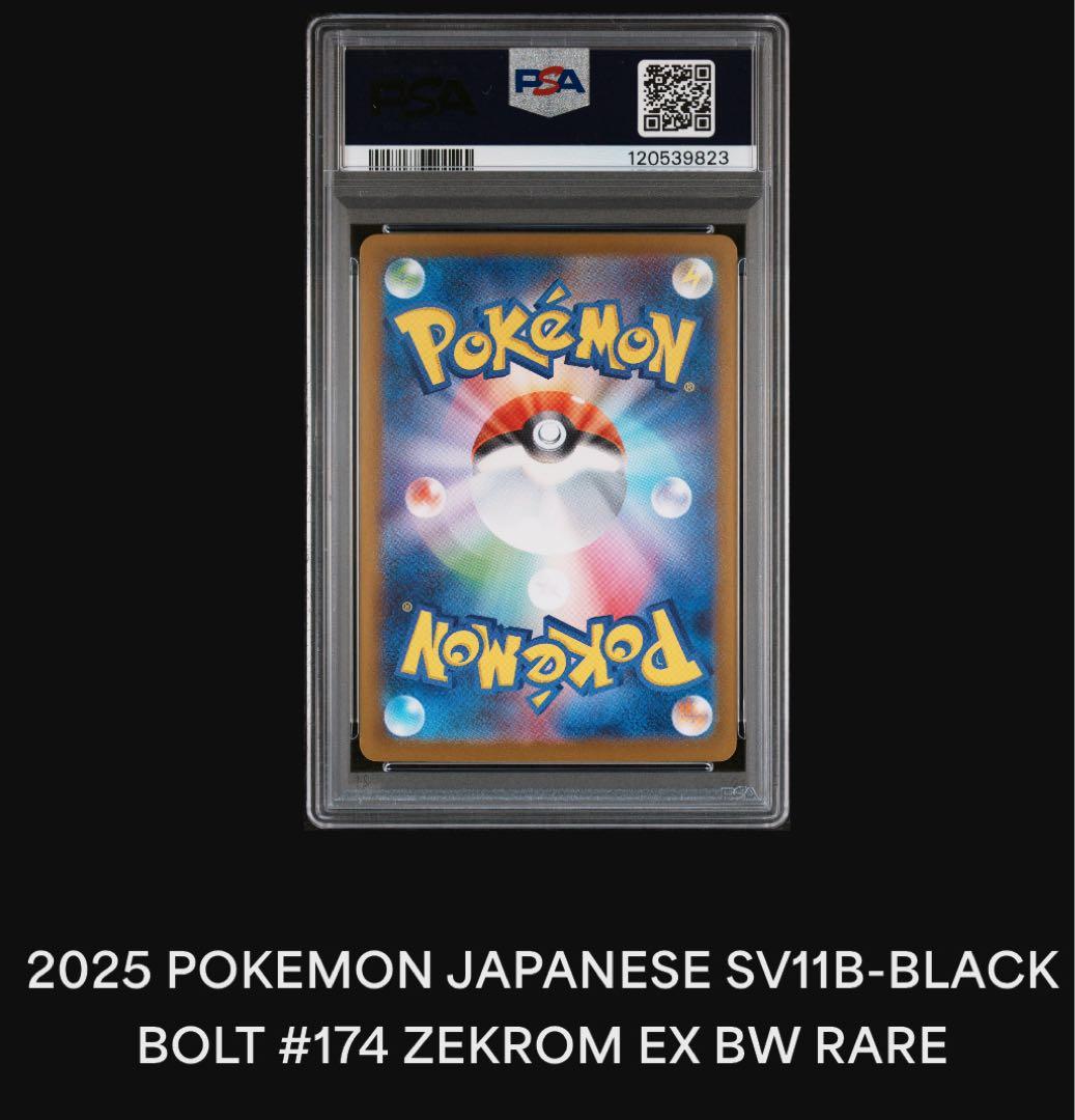 【PSA10】ゼクロムex BWR SV11B ポケモンカードゲーム