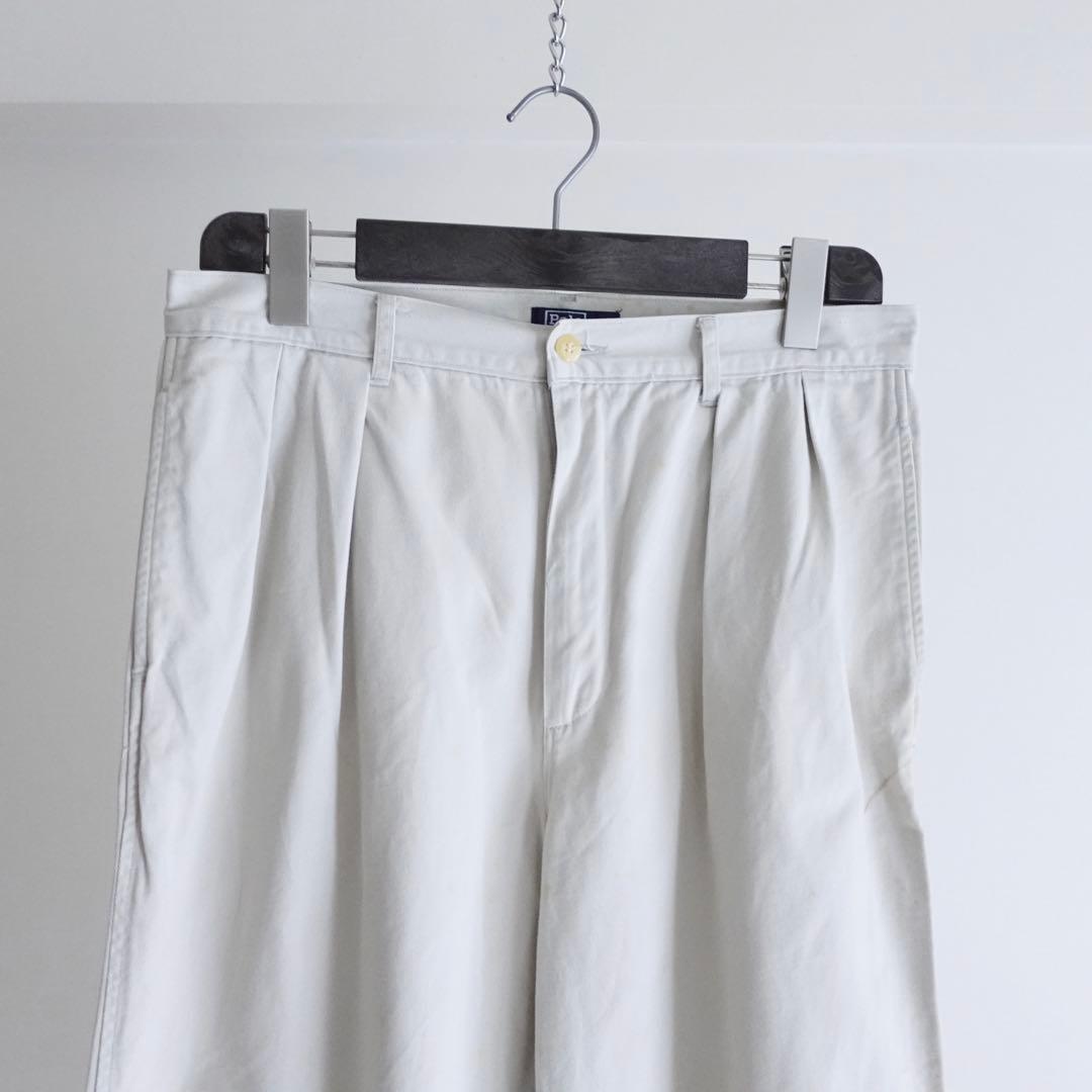 【USA製・初期タグ】Polo Ralph Lauren ポロチノ　2タック