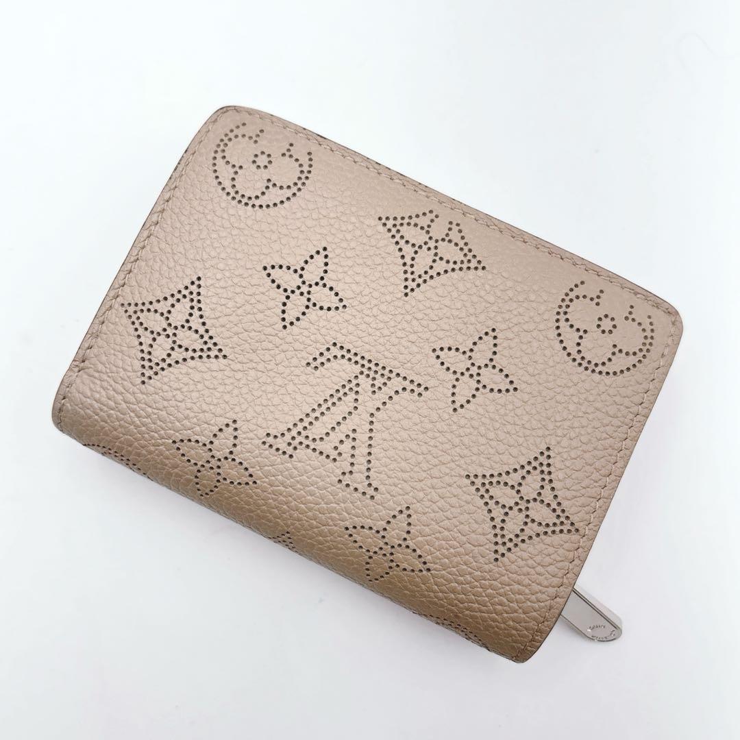 IC搭載　ルイヴィトン　ポルトフォイユ　クレア　マヒナ　ガレ　二つ折り　財布