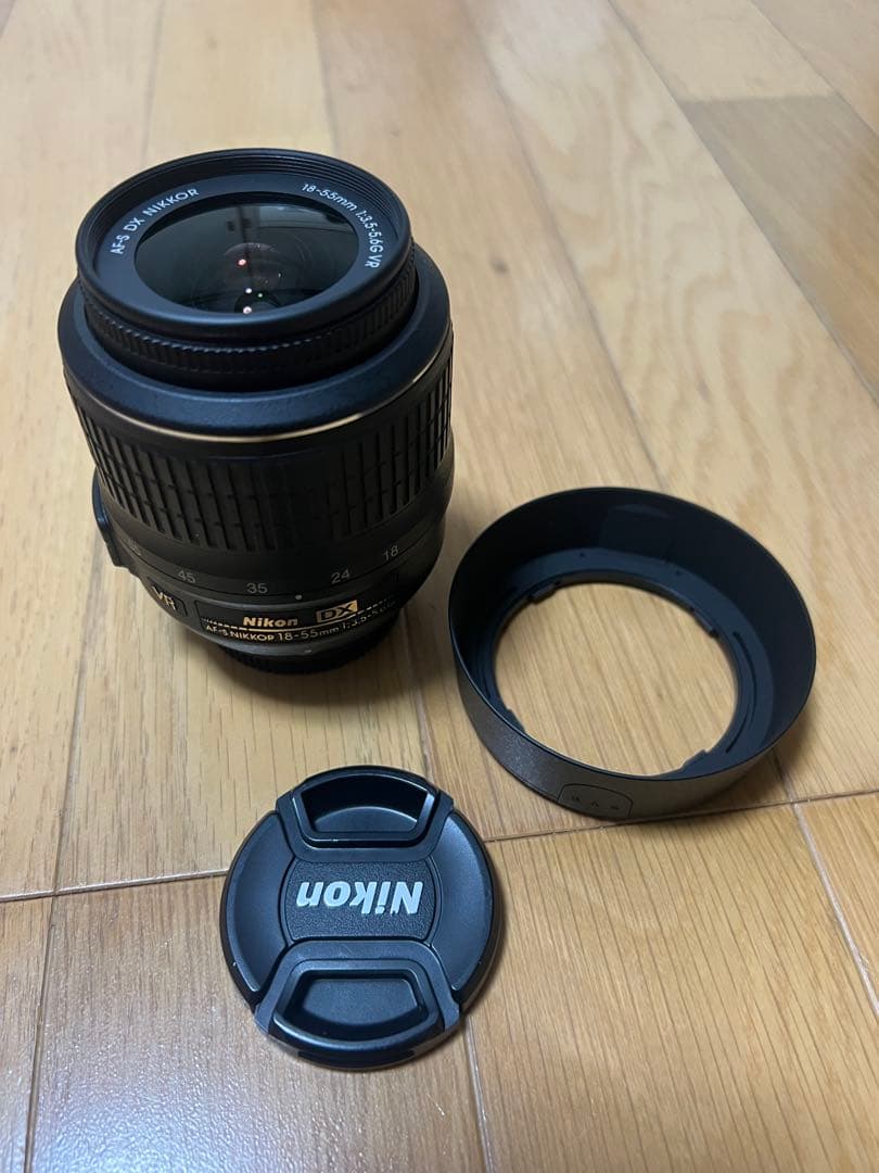Nikon DX 55-300mm 、18-55mm 2本セット