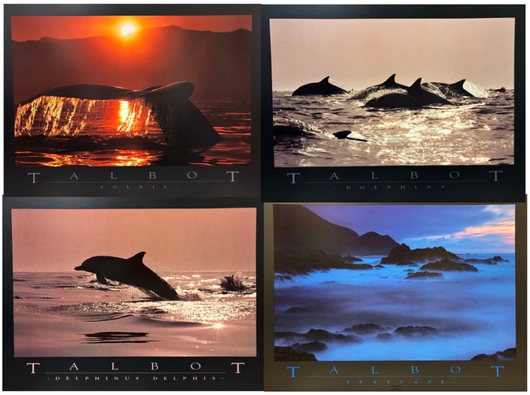 Bob Talbot 80s vintage poster 4種セット