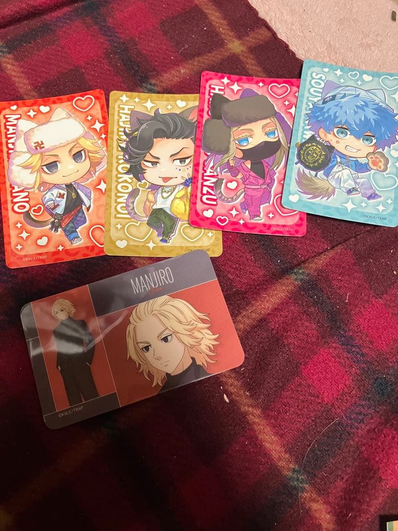 東京リベンジャーズ グッズ まとめ売り 缶バッジ 色紙 クリアカード