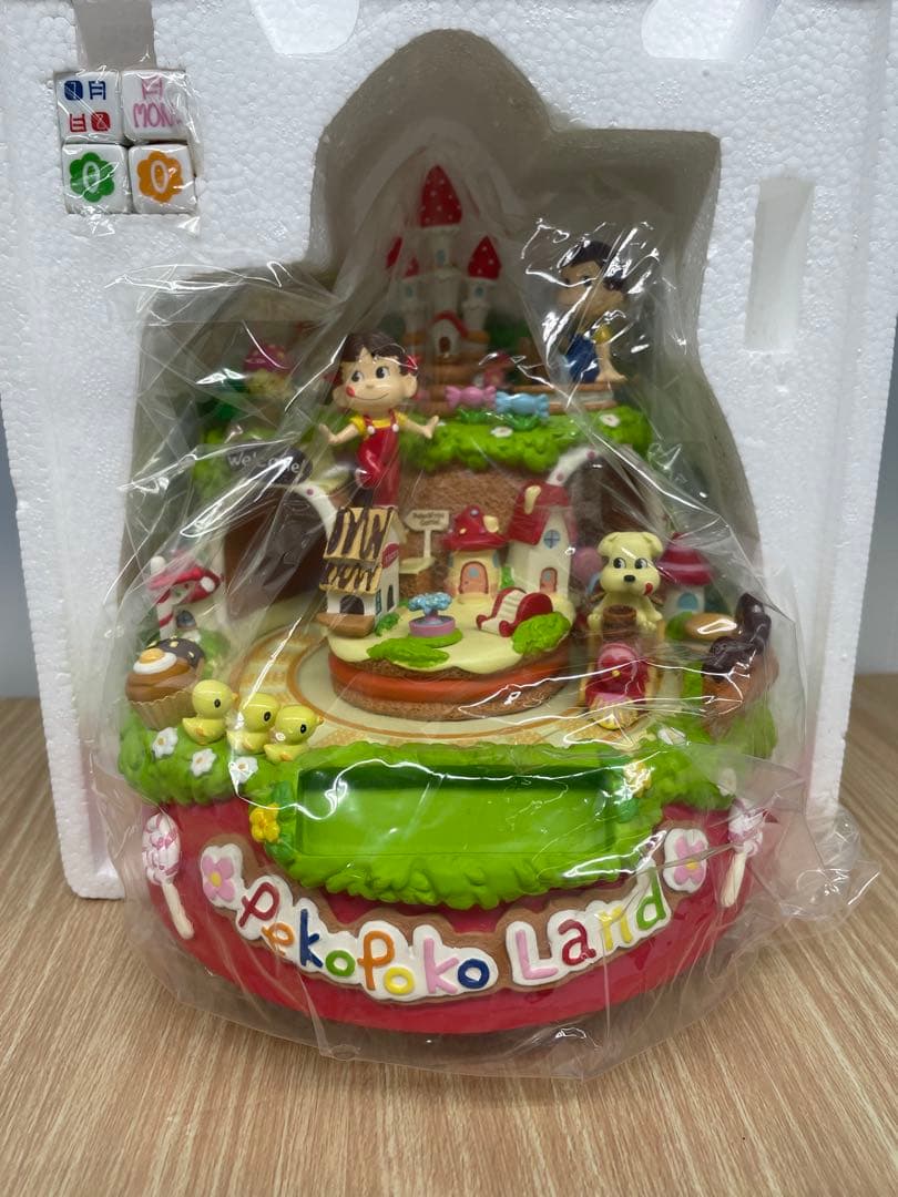 不二家 ペコちゃん ポコちゃん ペコポコランド フ イギュア レア希少未使用品