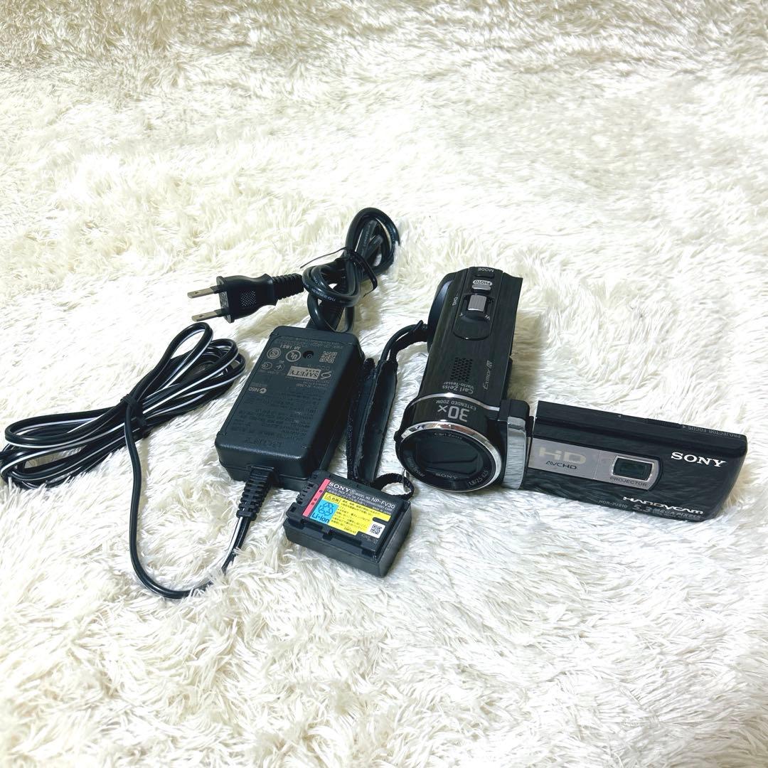 【美品】SONY HANDYCAM HDR-PJ210 ビデオカメラ