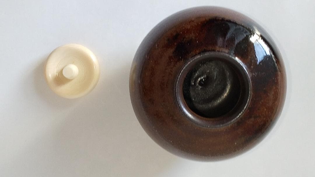 笹田仁史 本能寺文琳写 茶入 仕覆 朝倉間道 茶道具 共箱 栞 京焼茶入 新品