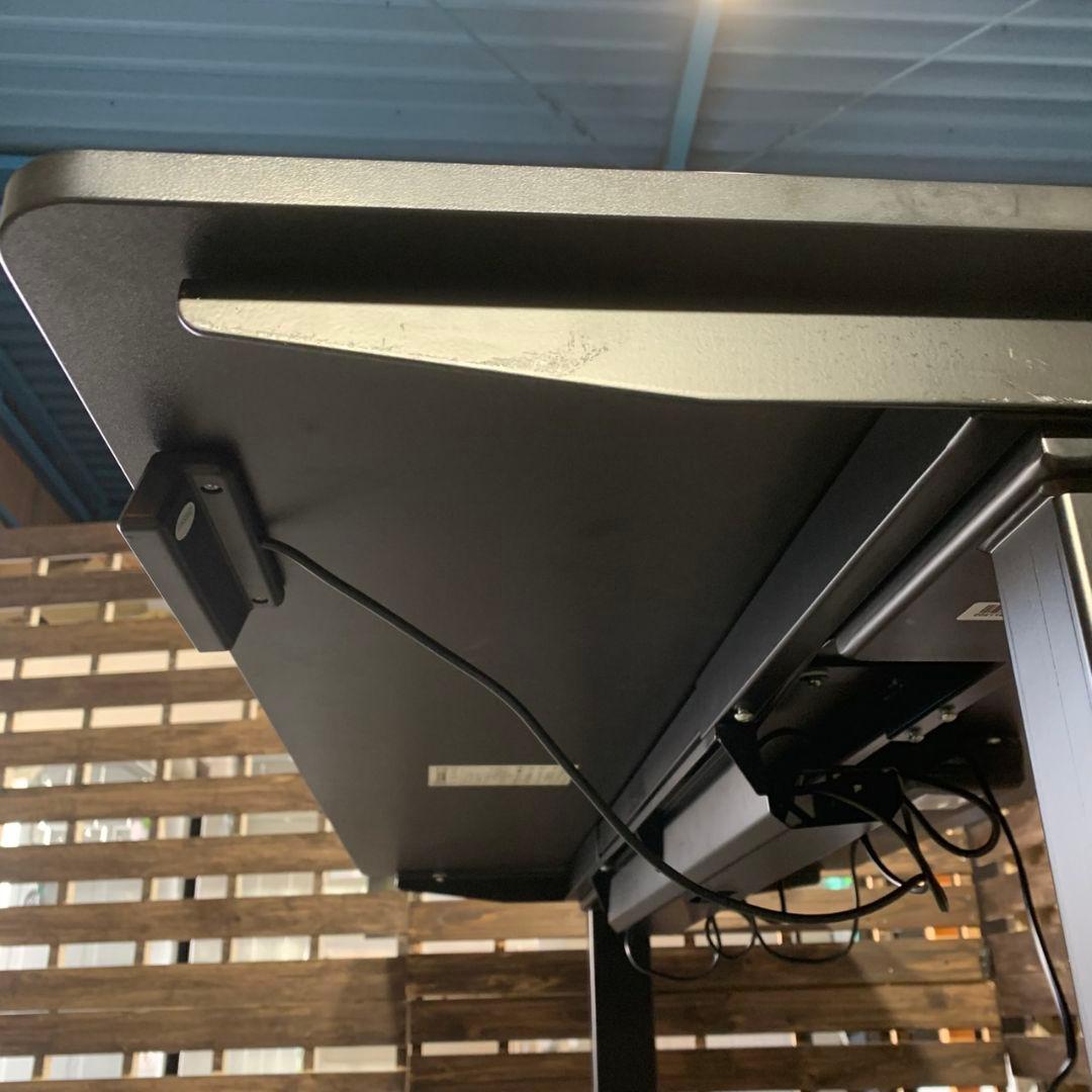 H762 山善 昇降デスク 電動 昇降式 スタンディングデスク ELD-1470