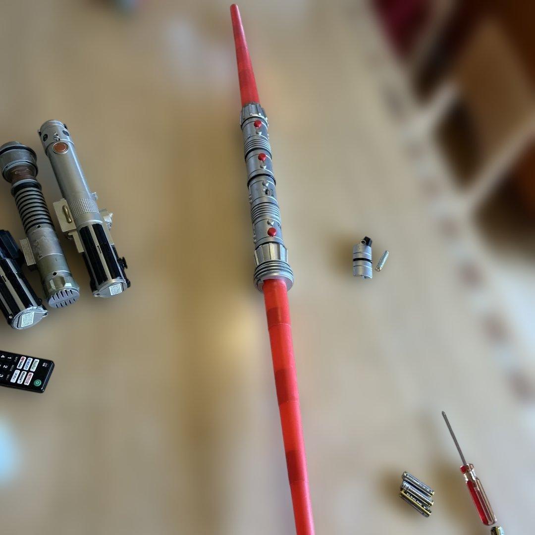 ライトセーバーセット（オレンジ・赤・グリーン）