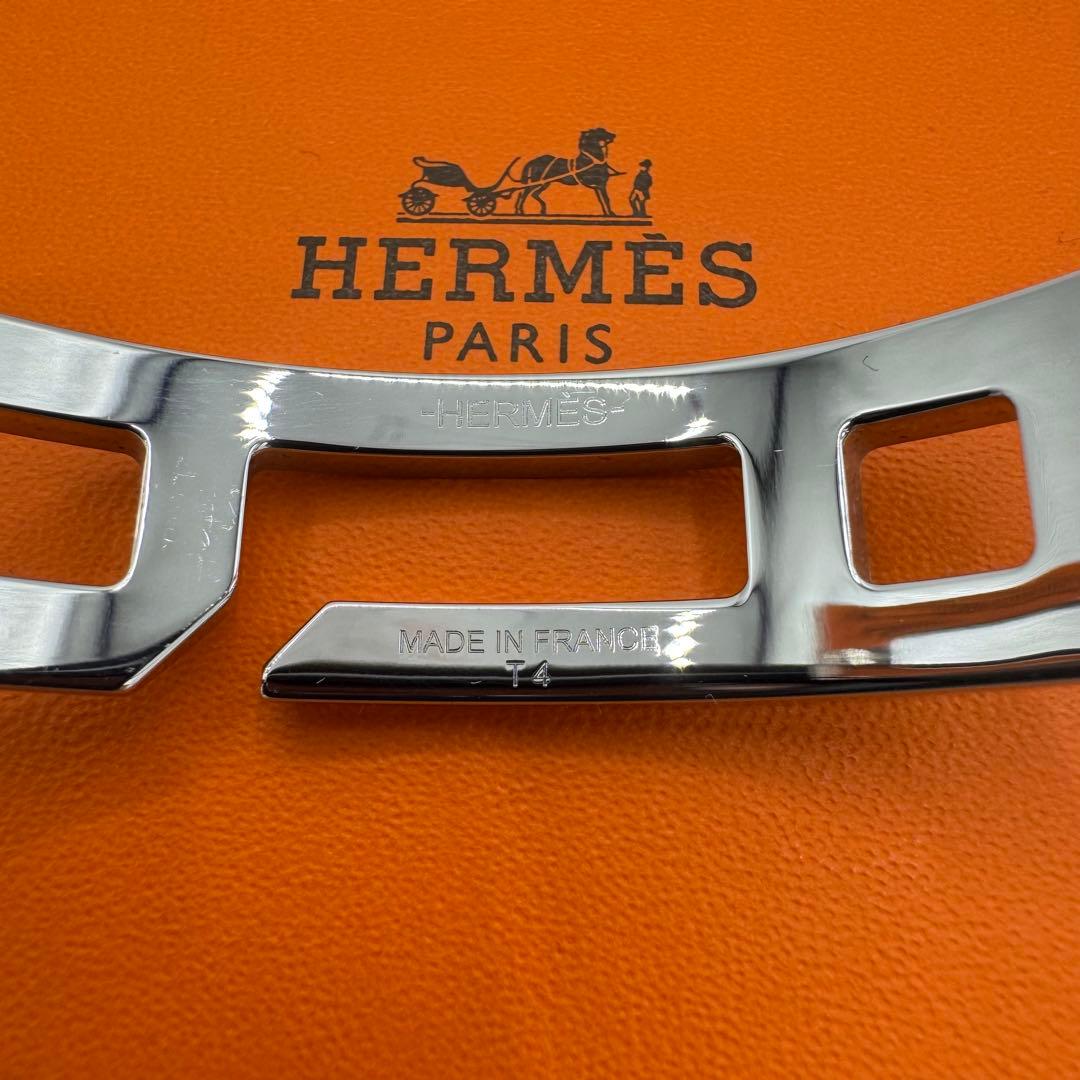 キミスタ 【廃番品・未使用】HERMES エルメス プレイ バングル