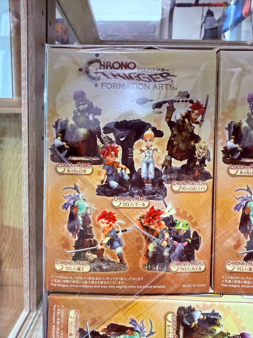 使用 クロノトリガー フォーメーションアーツフィギュア5種コンプリートセット