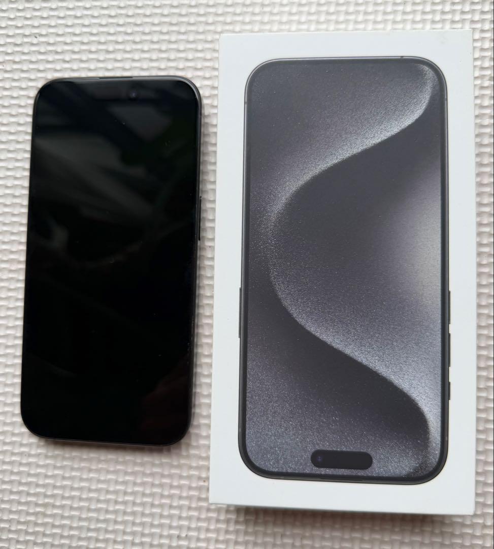 iPhone15 Pro ブラックチタニウム 256GB SIMフリー