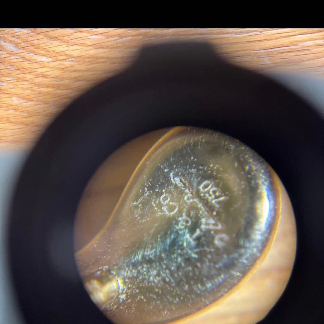 たか　ティファニー　ティアドロップ ピアス　750 キャッチ純正