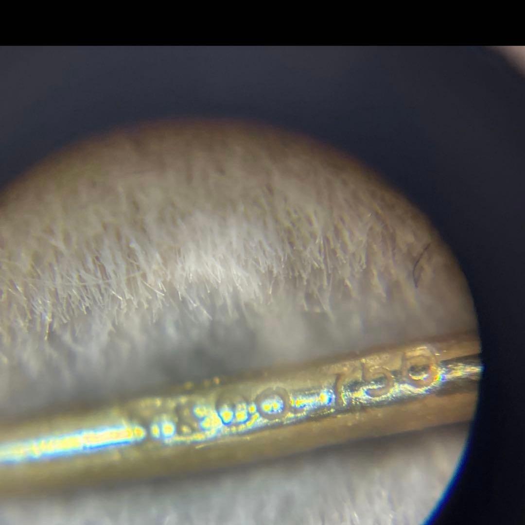 たか　ティファニー　ティアドロップ ピアス　750 キャッチ純正