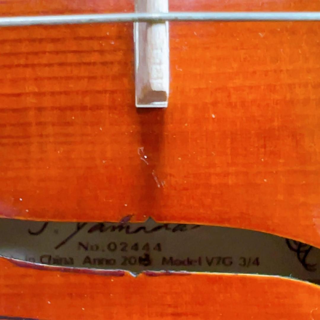 YAMAHA V7G バイオリン 3/4 2013年製 ヤマハ　高級