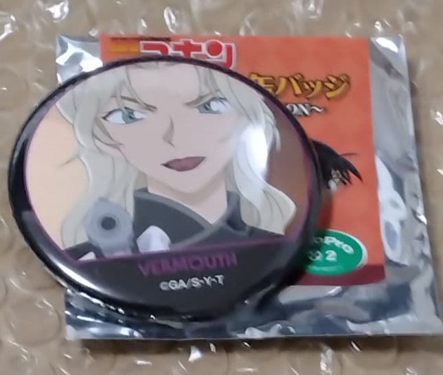 ベルモット　缶バッジ　fan's selection　名探偵コナン