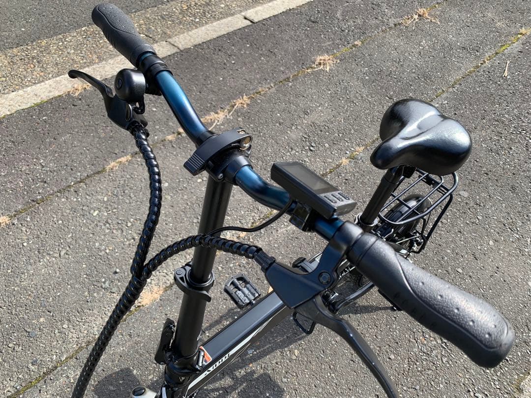 【動作確認済】送料無料AiDDE 折りたたみ電動アシスト自転車A1 14インチ