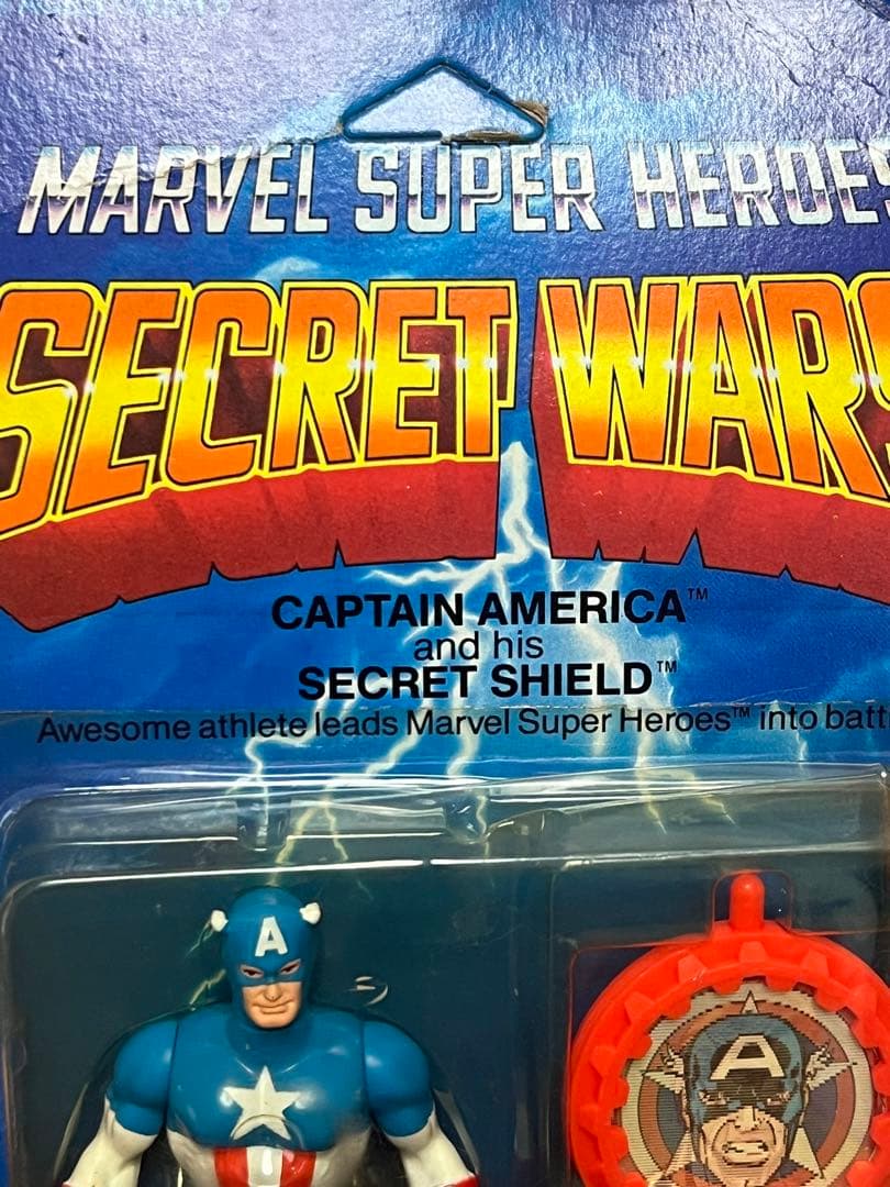 1984年当時物　未開封　マテル製　キャプテンアメリカ　フィギュア　Mattel