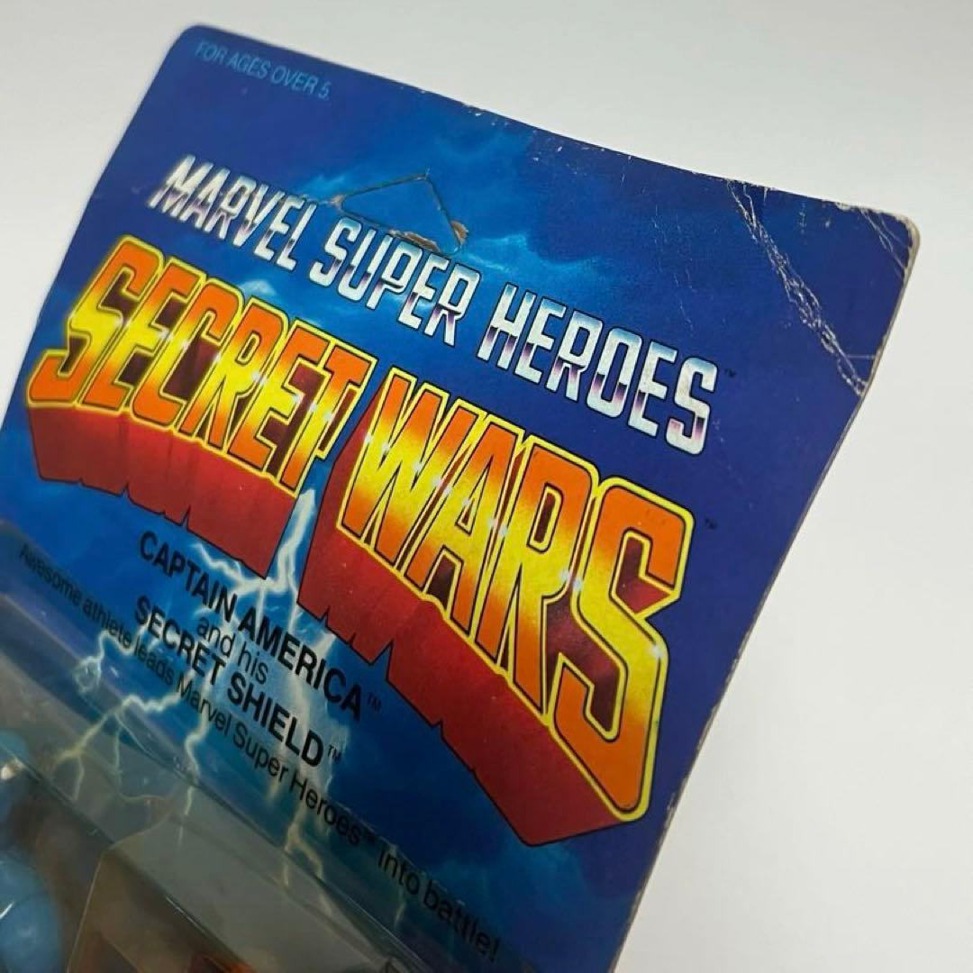 1984年当時物　未開封　マテル製　キャプテンアメリカ　フィギュア　Mattel