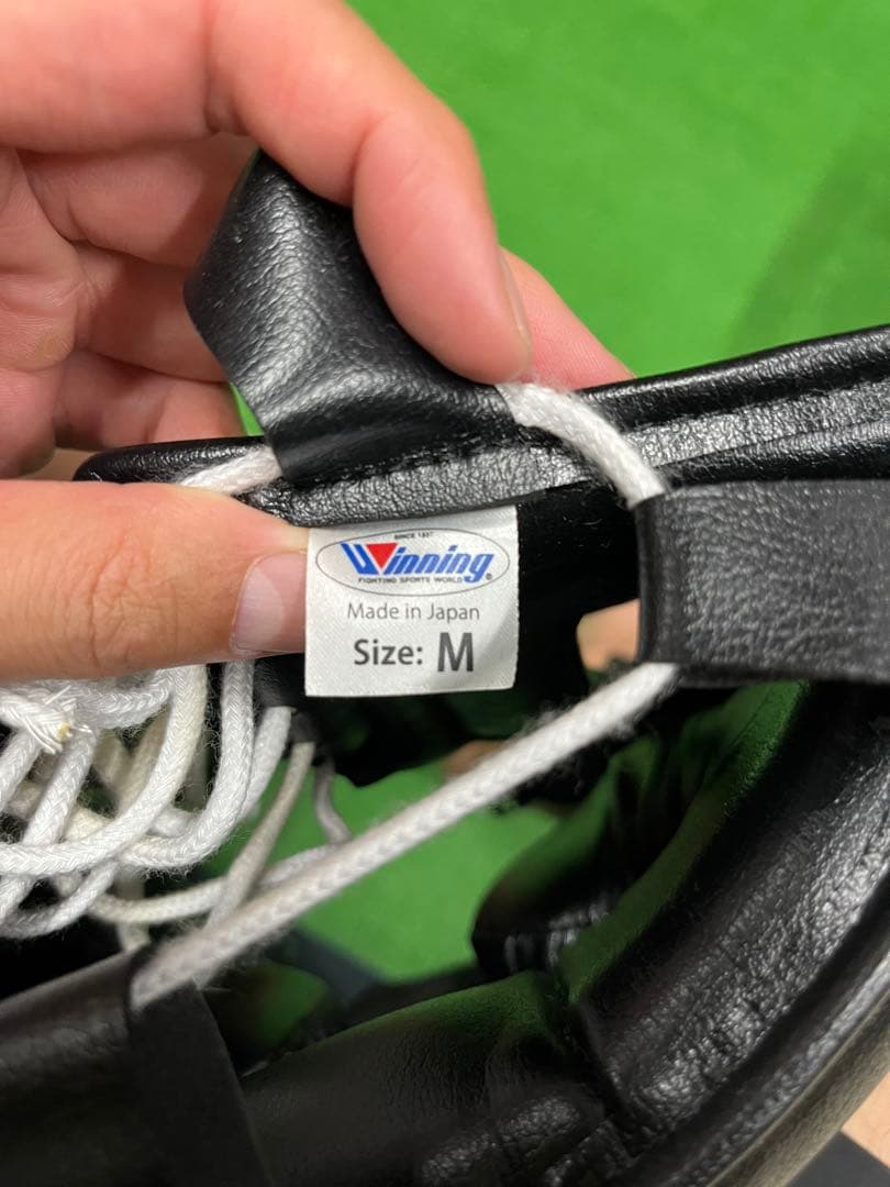 JINBEOM KIM Winning ヘッドギア Mサイズ 黒