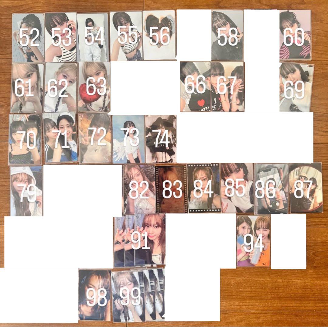 LE SSERAFIM チェウォン トレカまとめ売り