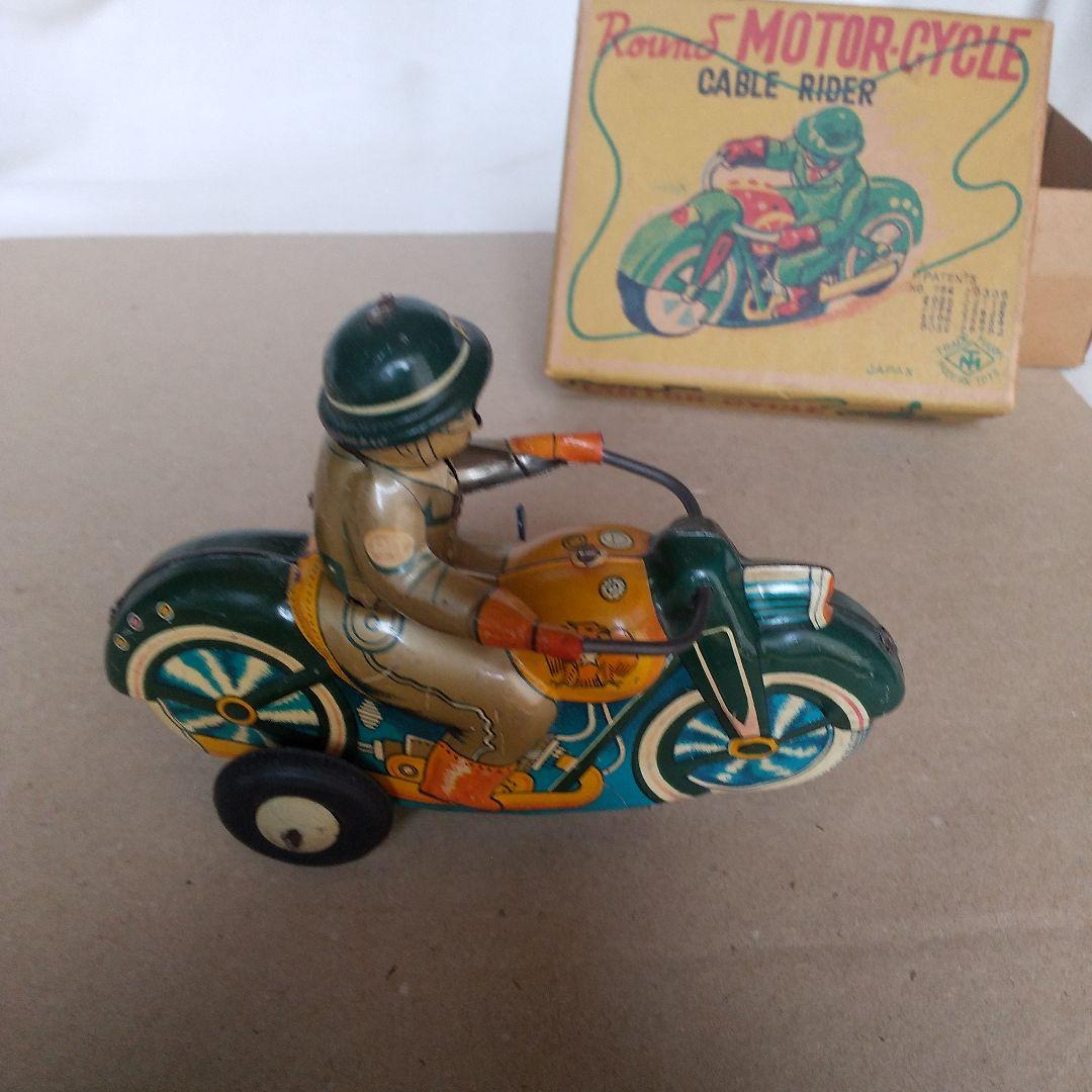 ケーブルライダー ブリキ バイク オートバイ レトロ アンティーク