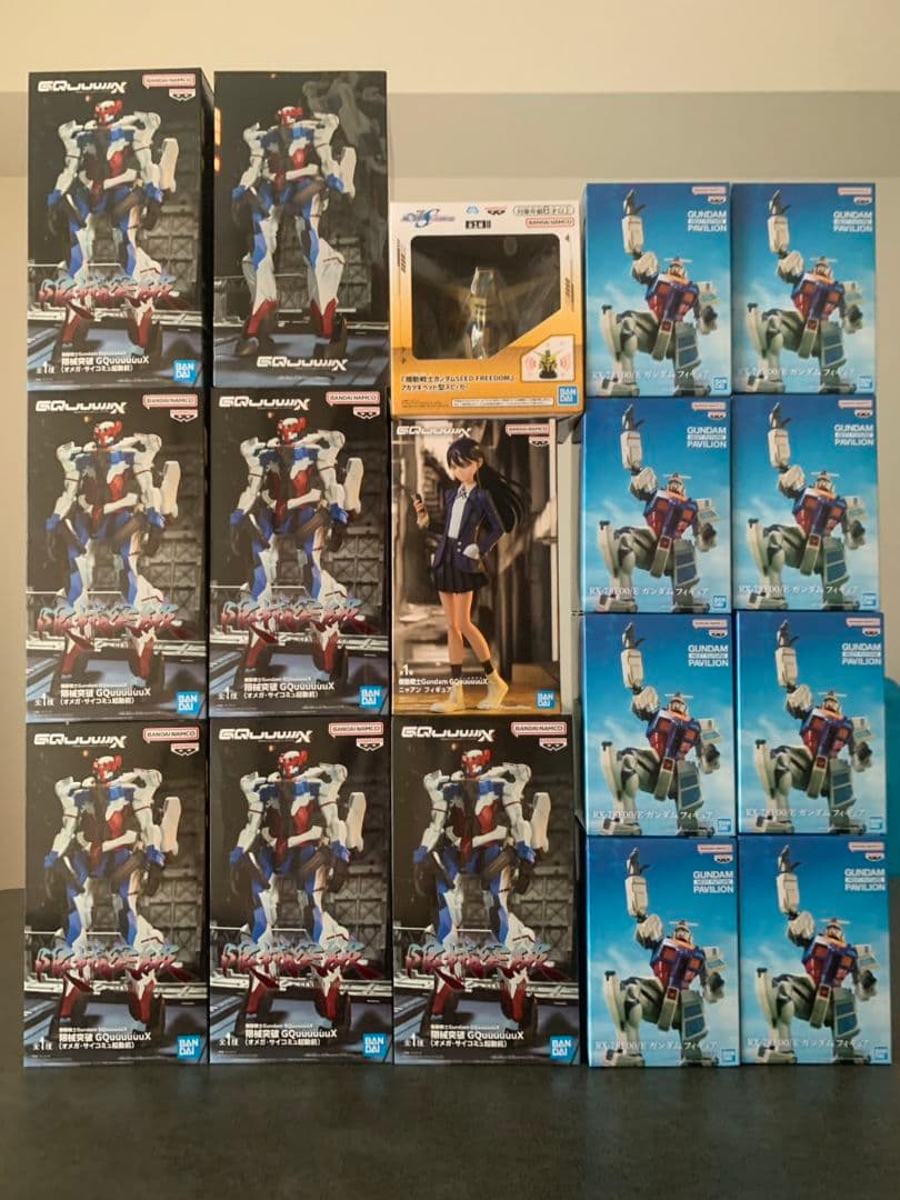 万博ガンダム&ジークアクスのフィギュア 17点まとめ売り