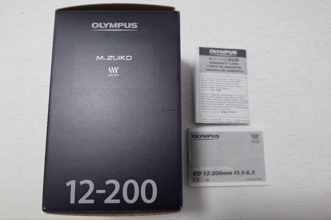 OLYMPUS M.ZUIKO ED 12-200mm レンズ