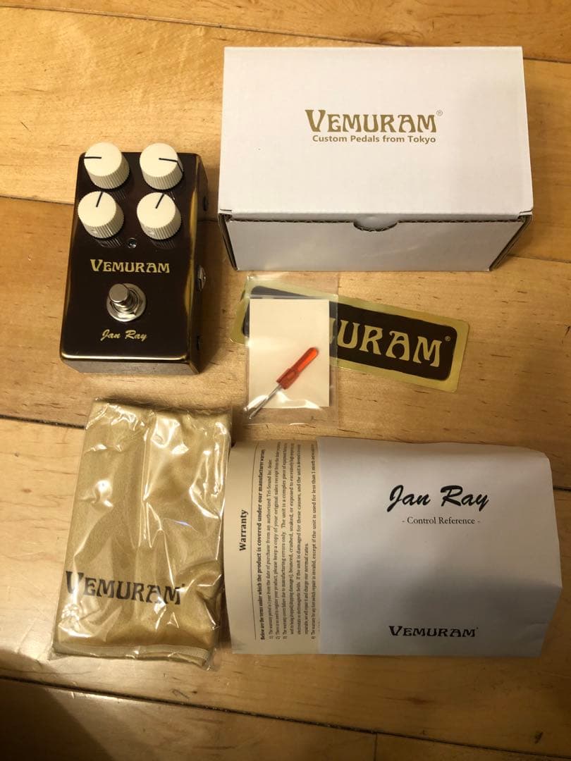 Vemuram Jan Ray 付属品完備　使用頻度わずか　エフェクター