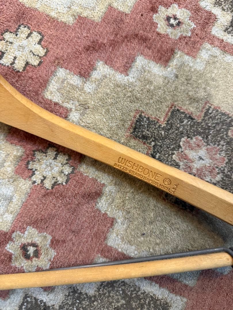 60s VINTAGE アドバタイジング ハンガー 5本セット アメリカ製