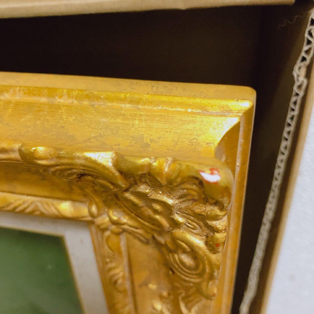 大額 油彩用額縁 9232N アクリル仕様 アンティーク　額縁　おしゃれ　高級感