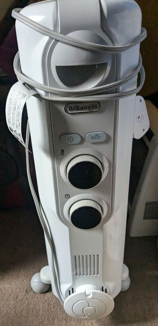 デロンギ オイルヒーター RHJ35M1015-LG 白 ホワイト