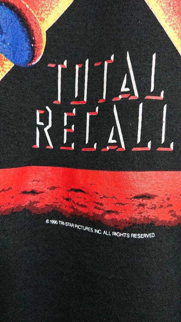 【90's未使用】TOTAL RECALL / トータルリコール Tシャツ