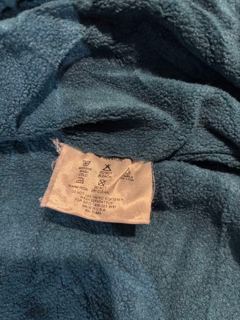 【USA製】Patagonia フリースライナー ナイロンジャケット レッド M