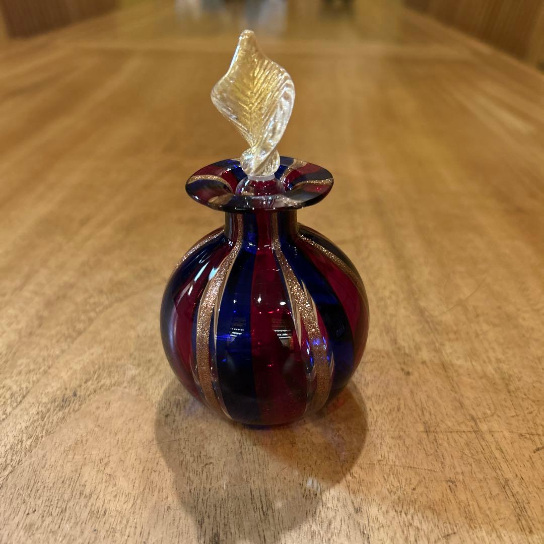 ベネチア　ムラーノガラス　香水瓶　ビンテージ