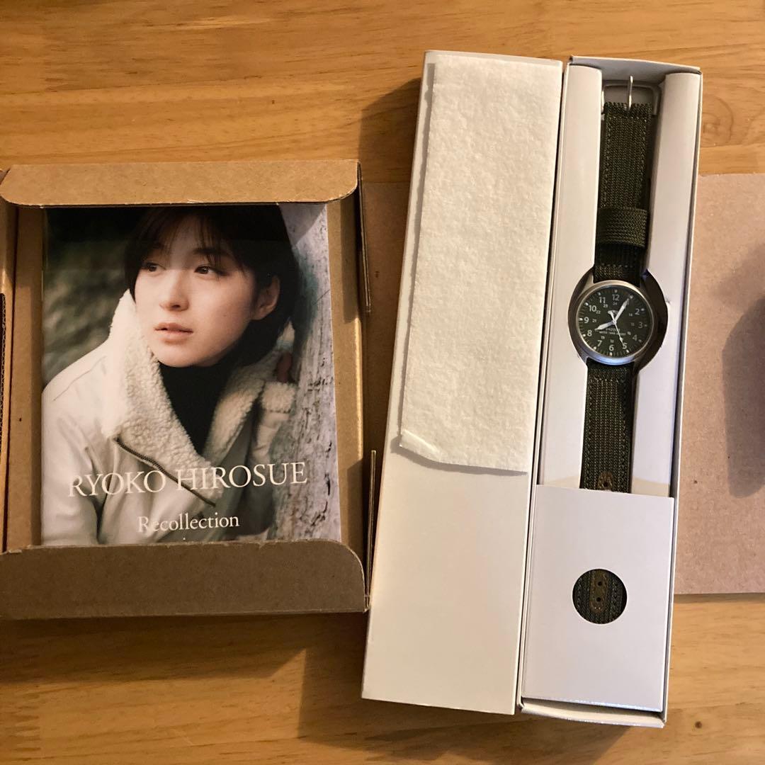 広末涼子 写真集 スタンド ／シリアルナンバー入り腕時計ෆプロフ要確認