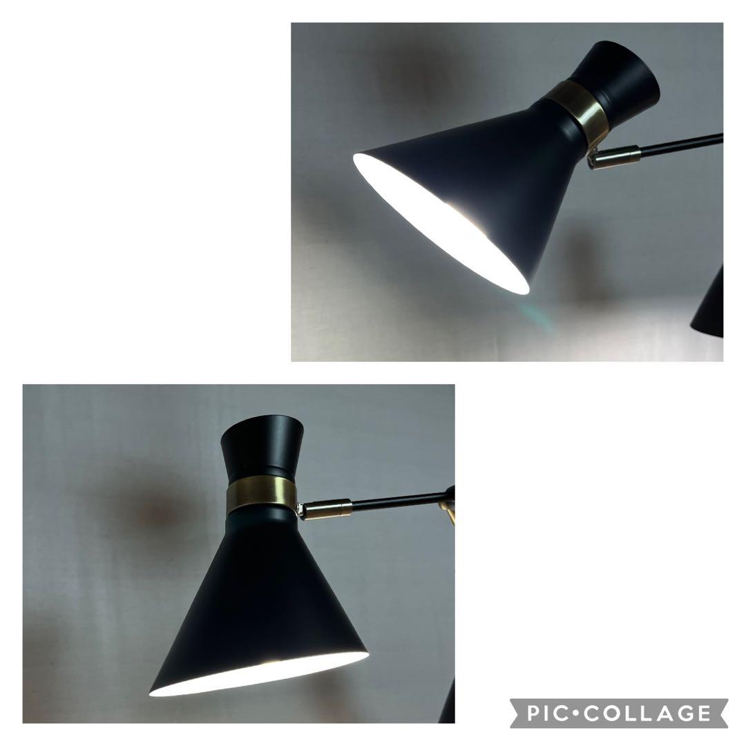 美品 ブルックリンスタイル◾️トヨスター 3灯式 シーリングライト 天井照明