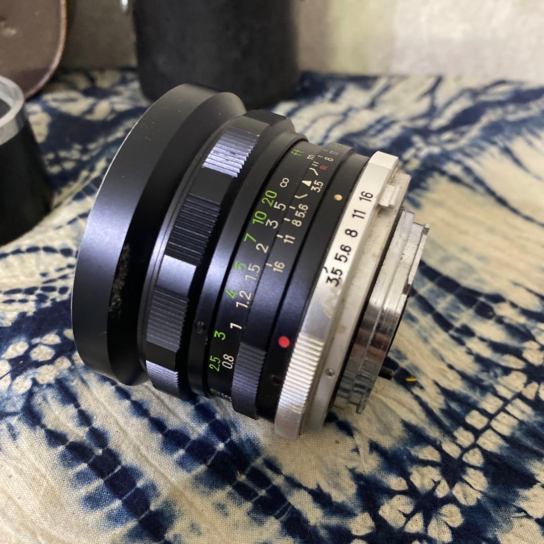 ミノルタMINOLTA MC W.ROKKOR1:35 f=28mm レンズ