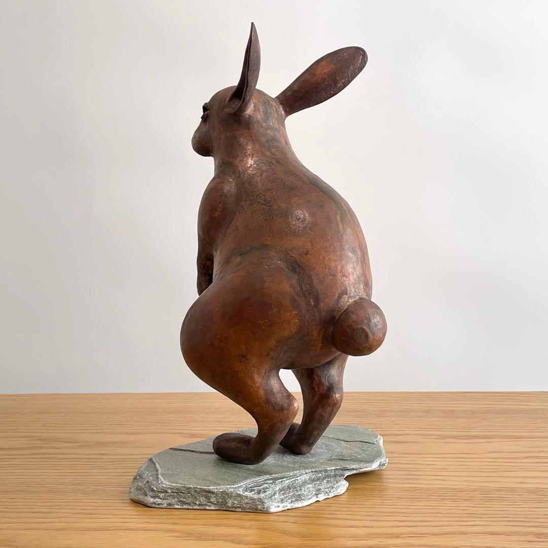 土屋陽太 鍛金 金工美術 一点もの うさぎ 兎 造形作家 オブジェ 金属工芸