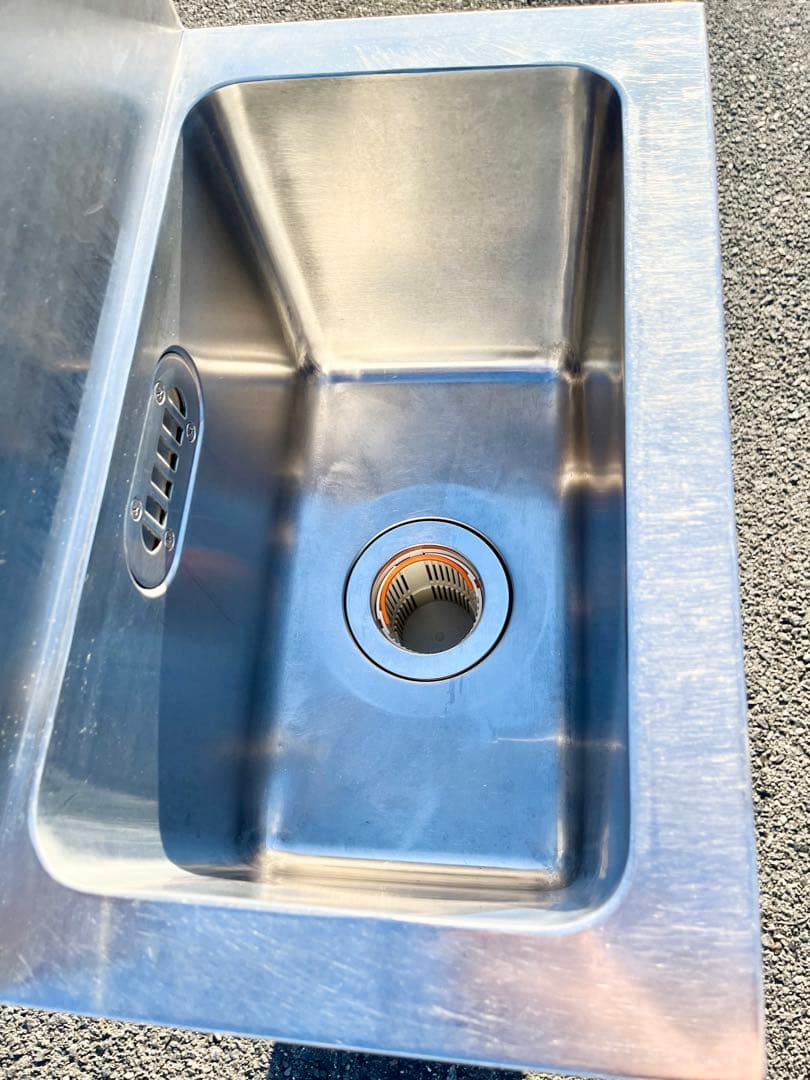 ステンレス1槽シンク 流し台　450×340×800
