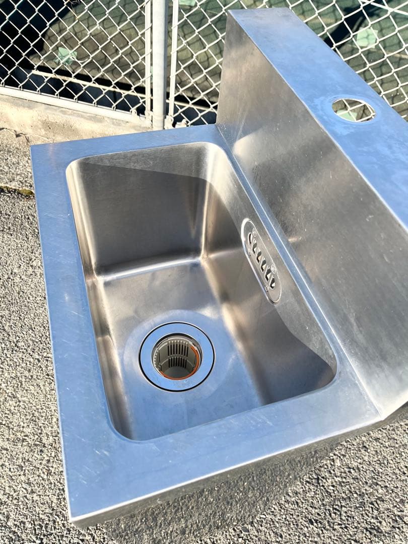 ステンレス1槽シンク 流し台　450×340×800