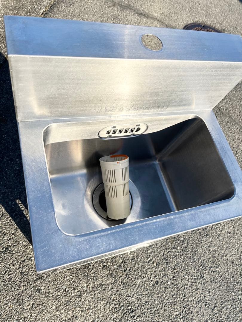 ステンレス1槽シンク 流し台　450×340×800