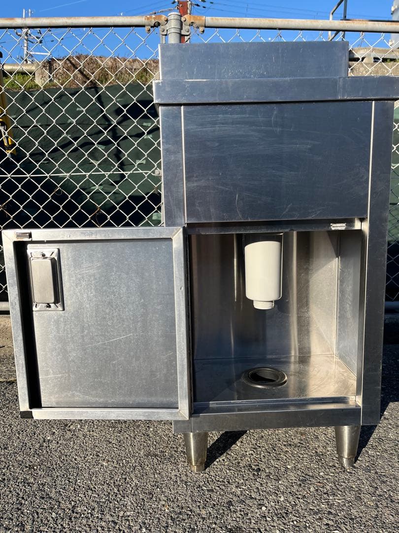 ステンレス1槽シンク 流し台　450×340×800