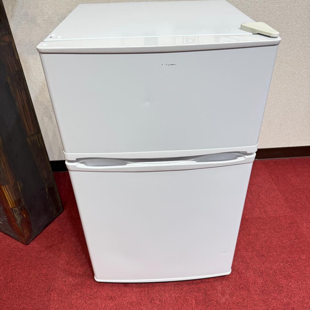 美品マックスゼン2020年製　2ドアミニ冷蔵庫　90リッター　JR090ML01