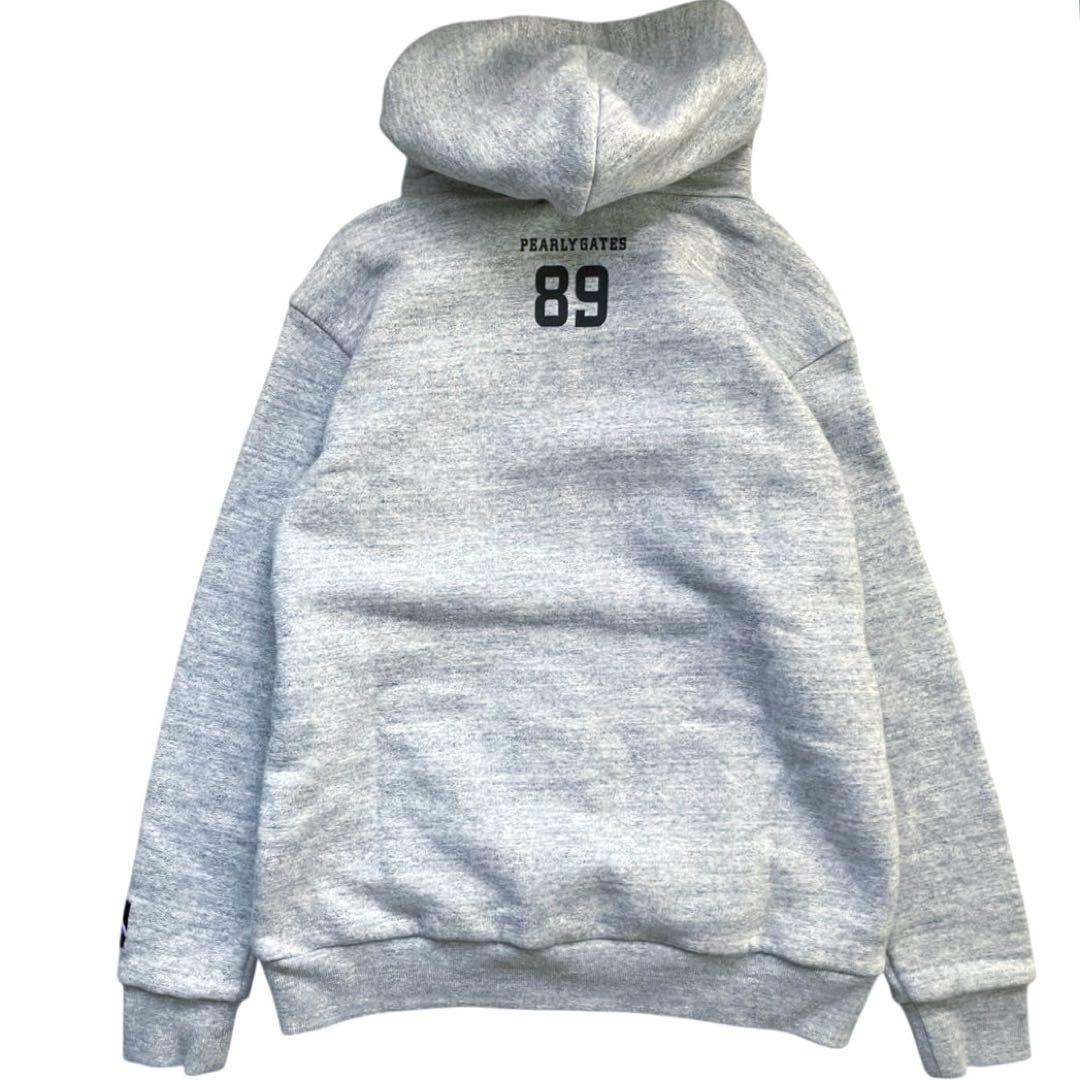 【美品】 PEARLY GATES レディース 裏起毛 パーカー M