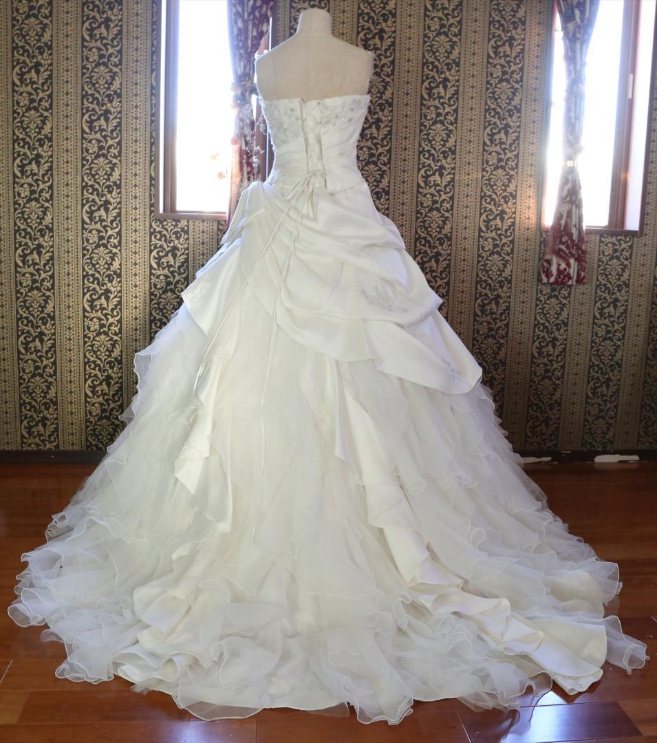 574LibraLibera高級ウエディングドレス9号11号13号MATSUO