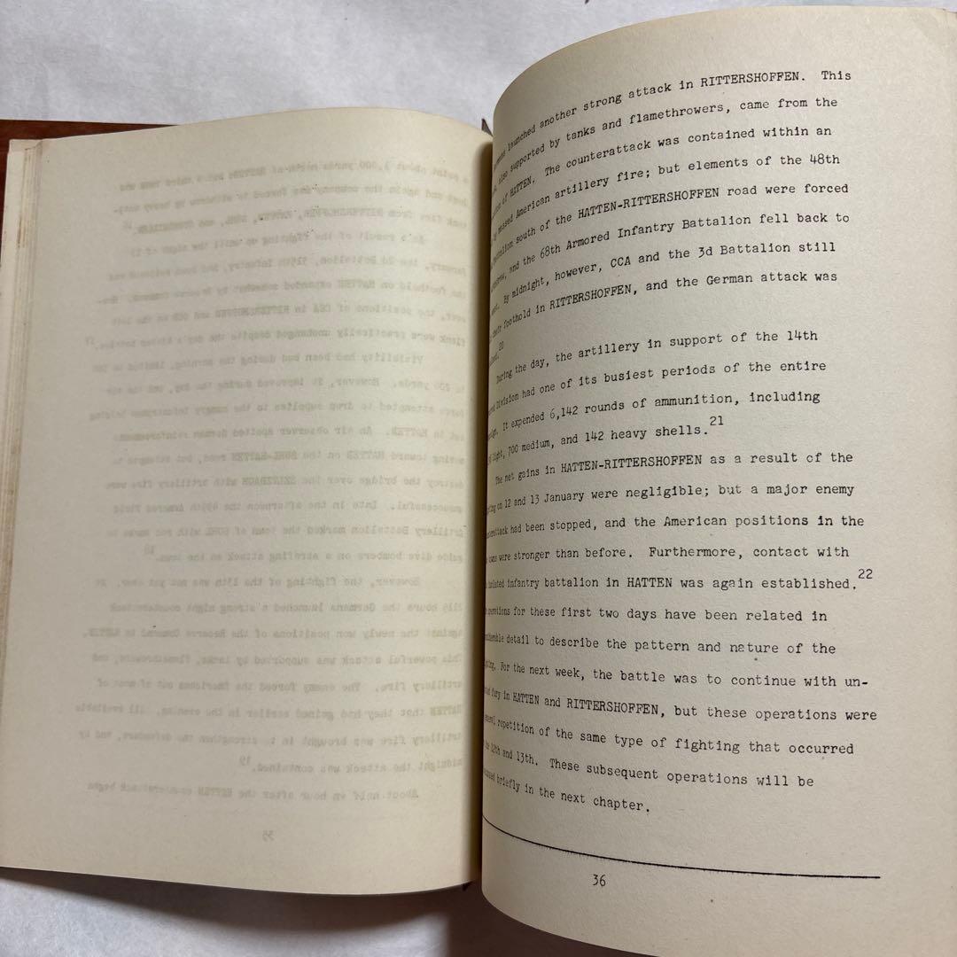 【洋書•戦争】ハッテン=リッターショッフェンの戦いにおける第14装甲師団 米国製