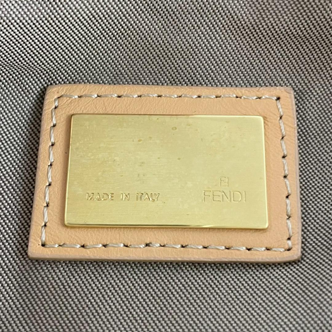 激レア！超美品 FENDI フェンディ ズッキーノ ベージュ トートバッグ