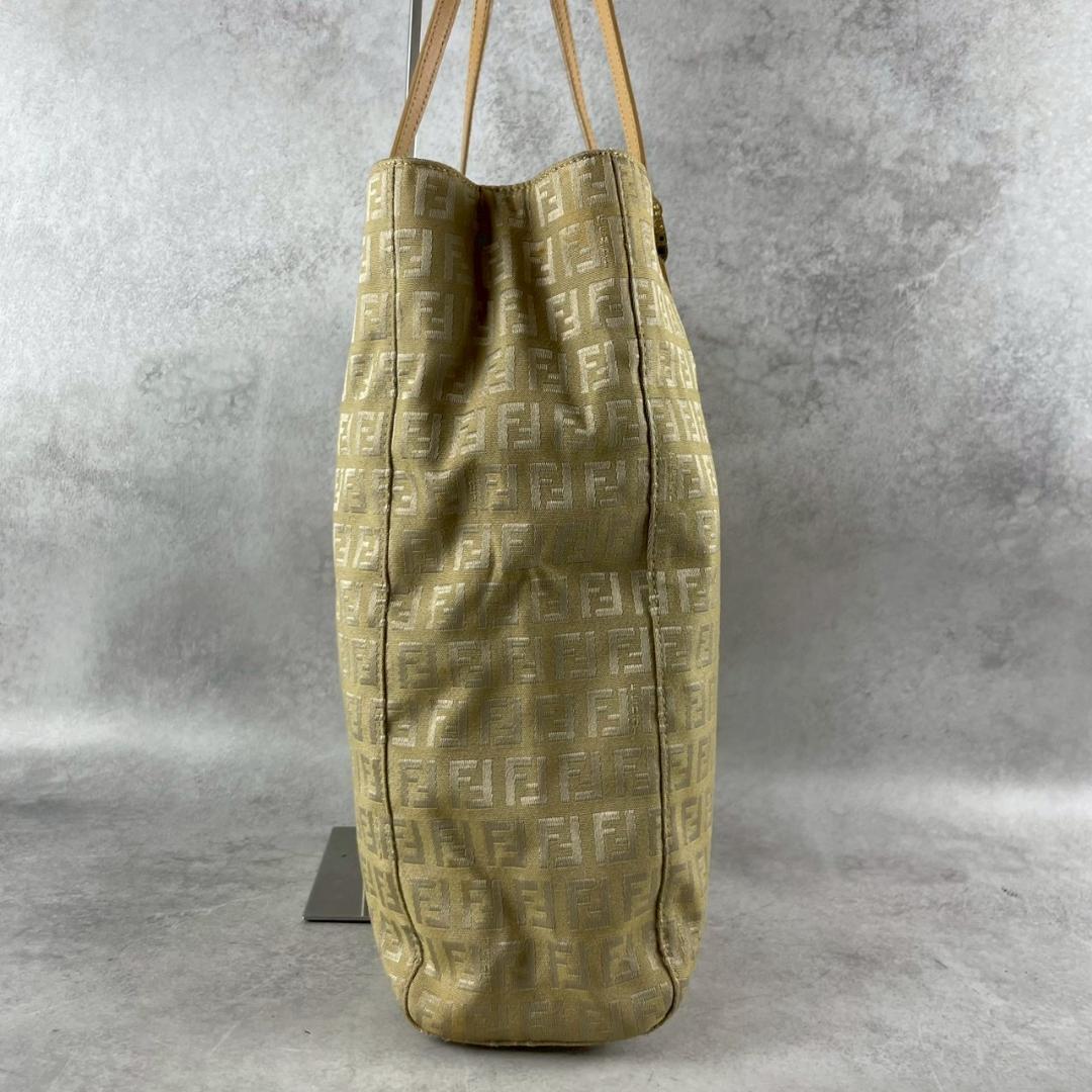 激レア！超美品 FENDI フェンディ ズッキーノ ベージュ トートバッグ